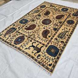 6??8 Ft Modern Handwoven Carpet, Rug For Living Room - thumbnail 3