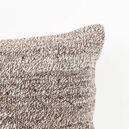 Vintage Turkish Kilim Pillow Cover Handwoven Wool, 18x18 - thumbnail 2