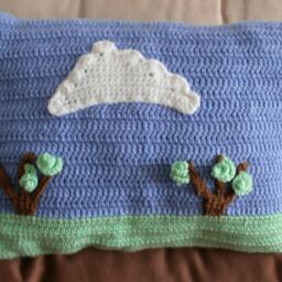Giraffe Afghan, Pillow & Toy - thumbnail 3