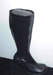 Set Of 6 - Six Pr. Pair - Two Each Tru-Shape Black #59516K, #595S12x, #77124 Boot & Shoe Stands By Polly Products Company Made in Usa - thumbnail 3