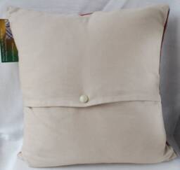 Black Cat Rustic Home Decor, Decorative Handmade Tartan Square Cushion, Pillow Scottish Gifts 12 - thumbnail 2