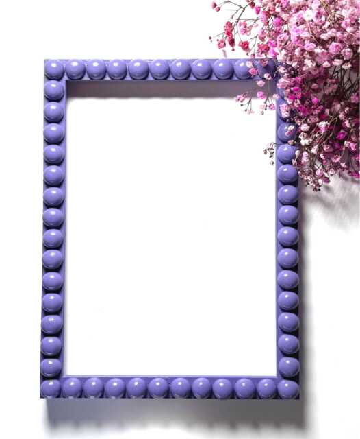 Purple Bobbin Frame - Vibrant Wooden Picture in Multiple Sizes Or Custom Hand Made For Prints, Photos & Gifts - image 1