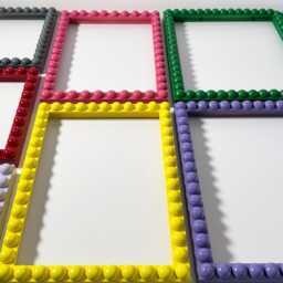 Purple Bobbin Frame - Vibrant Wooden Picture in Multiple Sizes Or Custom Hand Made For Prints, Photos & Gifts - thumbnail 3