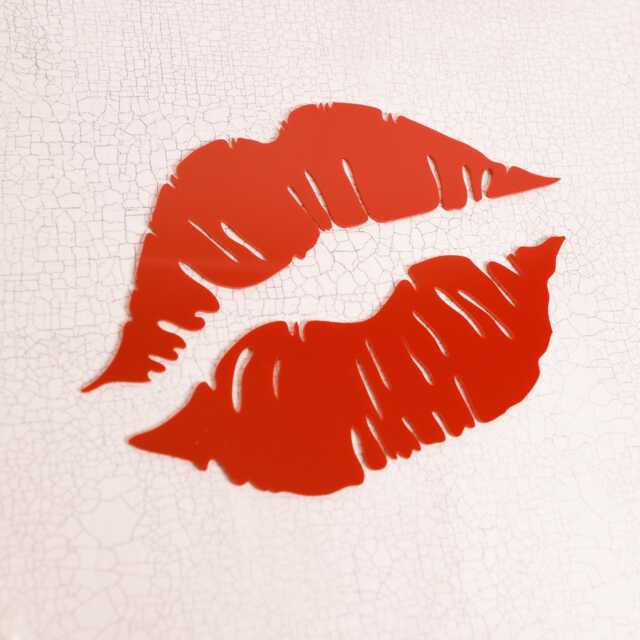 Cut Out Lips Salon Decor, Wall Art Aesthetician Beauty Studio Lip Filler Signs, Beautician Essentials - image 1