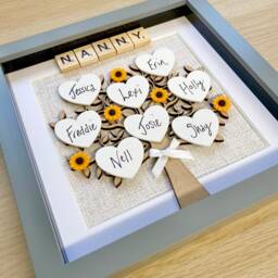 Personalised Nanny Gift, Mothers Day Gifts, Grandparent Gift, Birthday Nanny, Grandma, Nana, Granny, Family - thumbnail 3