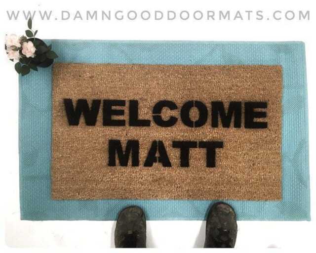 Welcome Doormat Funny Outdoor Coir Mat - Eco-Friendly - image 1