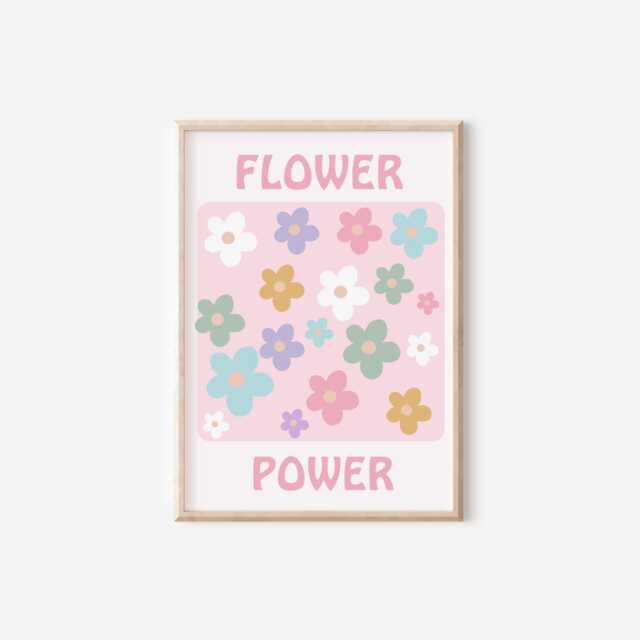 "Girls Floral ""Flower Power" - image 1