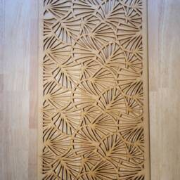 Monstera Leaf Radiator Cover Screen Laser Cut Mdf Wall Art 0046 - thumbnail 3