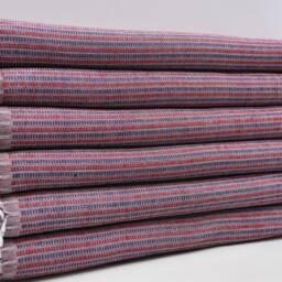 "Burgundy & Navy Blue Towel, Turkish Bath Towel, Striped Towel, Picnic Peshtemal, Turkish Towel, 40""x70" - thumbnail 4