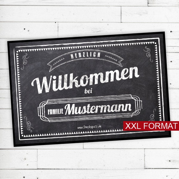 "xxl Doormat ""Vintage" - image 1