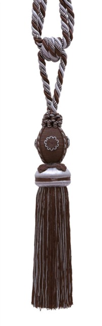 "D??copro Curtain & Drapery Tassel Tieback, Length 10"" - 25cm, Spread 30" - image 1