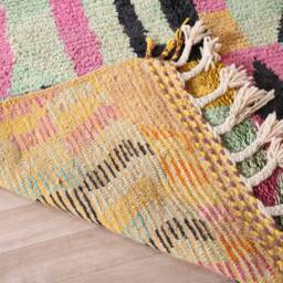 Vintage Boujaad Rug, Authentic Moroccan Rug 5x8 Ft - thumbnail 4