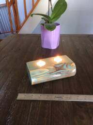 Wood Candleholder