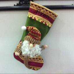 Personalized Christmas Stockings Holidays Decoration Stockings-Present/Gift Collection Bag Ornaments - thumbnail 2