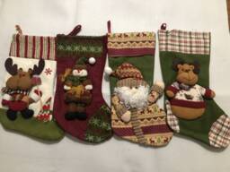 Personalized Christmas Stockings Holidays Decoration Stockings-Present/Gift Collection Bag Ornaments - thumbnail 1