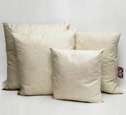 Duck Feather Cushion Pads Inner Inserts Fillers Scatters Square Single Piece - thumbnail 1