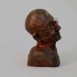 Gandhi Bust - Hydrostone, White Or Bronze - thumbnail 3