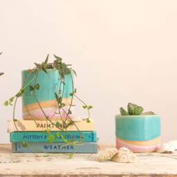 Shoreline Ceramic Plant Pots in 3 Sizes
