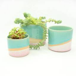Shoreline Ceramic Plant Pots in 3 Sizes - thumbnail 3