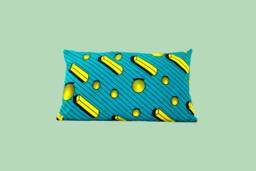 "African Wax Fabric - Print Cushion " - thumbnail 1