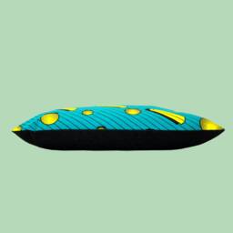 "African Wax Fabric - Print Cushion " - thumbnail 2