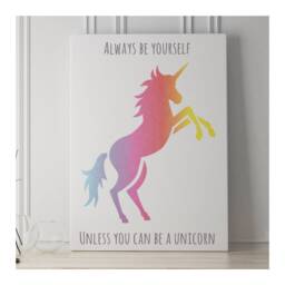 Prancing Unicorn Wall Stencil - Large Silhouette Nursery/Bedroom Home Decor Template By Craftstar - thumbnail 2