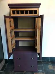 Handcrafted Pantry Larder Bespoke Farrow & Ball Finish - thumbnail 1