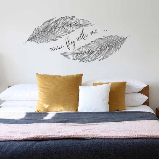 Come Fly With Me Feather Wall Decal - image 1