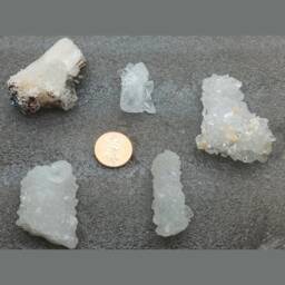 Apophyllite 5Pc - Crystal Specimens Lotapo4 - thumbnail 3