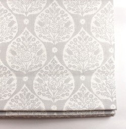 Galbraith & Paul Little Lotus Roman Shade - Shown in Light Vapor-Comes Several Colors - thumbnail 1