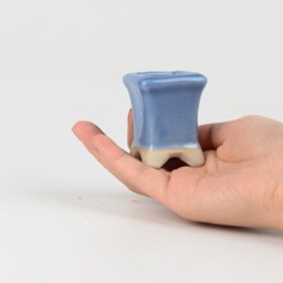 Mini Ceramic Planter Set Handmade Succulent Plant Pot - thumbnail 3