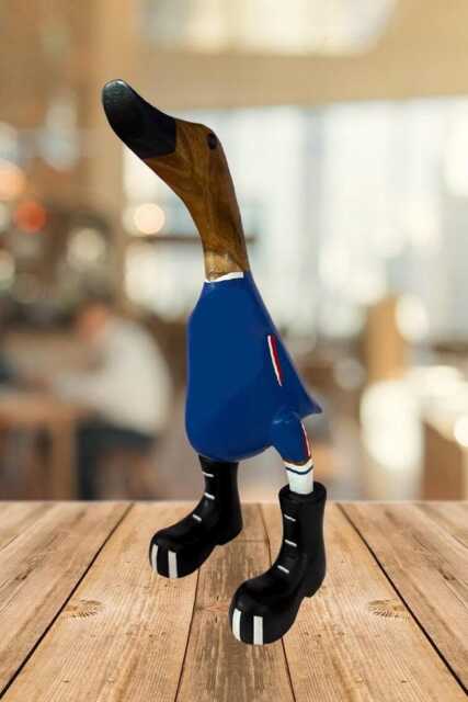 Chelsea Fc - Hand-Painted Wooden Duck - 2025-2026 Design Approx. 25cm - image 1