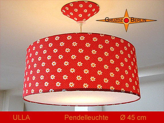 Red Hanging Lamp Dotted Ulla ??45 cm Pendant With Diffuser - image 1