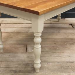 Victorian Farmhouse Scullery Dining Table, Kitchen, Traditional & Hand Made - thumbnail 4