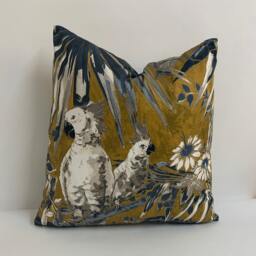 Weymss Aves 02 Brass - Cushion Cover Pillow Throw Designer Home Decor - thumbnail 4