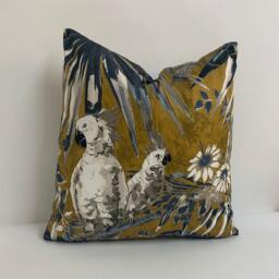 Weymss Aves 02 Brass - Cushion Cover Pillow Throw Designer Home Decor - thumbnail 2
