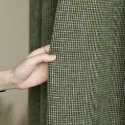 Tomos Blackout Curtain, 6 Colors, Double-Sided Textured Room Darkening 550Gsm Thick Drape, Divider, Curtain For Bedroom, 1Pc - thumbnail 3
