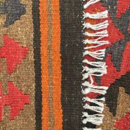 Handwoven Afghan Kilim Rug 5x9, Tribal Flatweave Wool Carpet - thumbnail 4