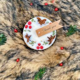 Christmas Candle Gift, Festive Candle, Gift Ideas, Spice Table Decoration, For Women - thumbnail 2