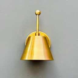 Modern Mid Century Vanity Light Fixture Lamp Antique Brass Wall Sconce Home Decor - thumbnail 2