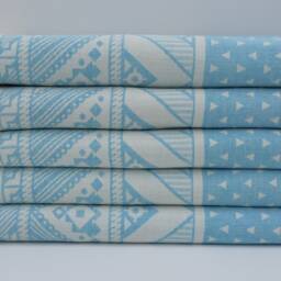 "Turkish Towel, Aztec Towel, Double Face Towel, 36""x70" - thumbnail 3