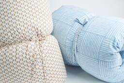 Rollie Pollie Floor Pillow-stripe