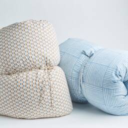 Rollie Pollie Floor Pillow-stripe - thumbnail 2