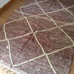 Zanafi Rug/Berber Atlas Kilim Moroccan Beni Ourain 190 X 305 cm 6.23 10.00 Ft Kilim 001 No Return - thumbnail 4