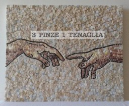 Detail Of A Mosaic Painting From Michelangelo's Creation - Renaissance, Marble, Travertine, Enamels