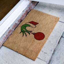 The Grinch - Festive Ball Door Mat Custom Coir Perfect Christmas Gifts Personalized Welcome Doormat Film & Tv Fandoms - thumbnail 2