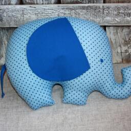 Decorative Pillow Elephant, Stuffed Elephant Pillow, Cushion, Pillow-Toy Elephant - thumbnail 2