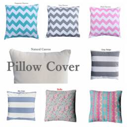 Canvas Pillow Cases - Insert Not Included - thumbnail 1