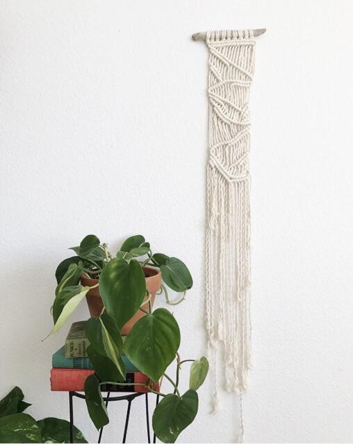 Mini Macrame Wall Hanging/Macrame/Wall Hanging/Wall Decor/Macrame Wall Hanging/Modern Macrame/Weaving/Tapestry - image 1