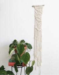 Mini Macrame Wall Hanging/Macrame/Wall Hanging/Wall Decor/Macrame Wall Hanging/Modern Macrame/Weaving/Tapestry - thumbnail 1